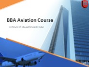 BBA Aviation Course - ICRI India