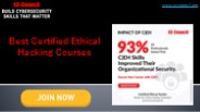 Certified Ethical Hacking Courses At EC-Council | Join Online