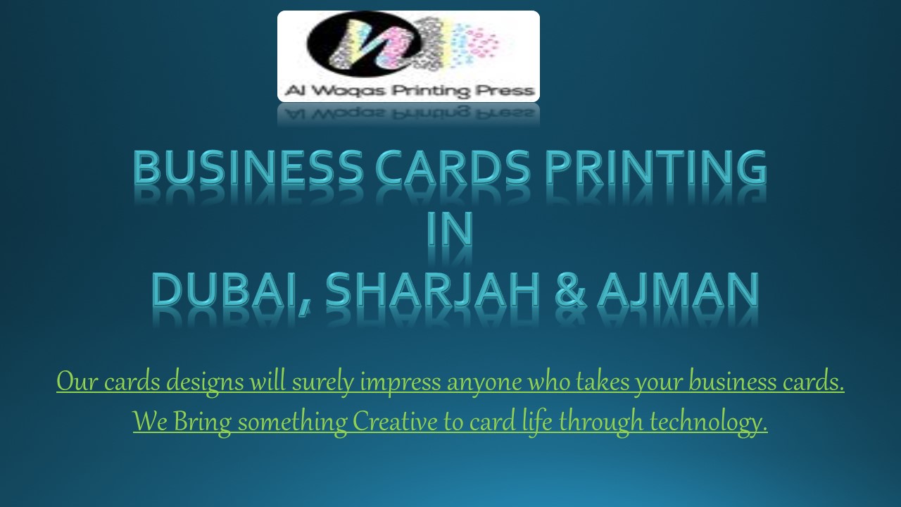 Business Cards Printing in Dubai