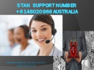 Stan support number