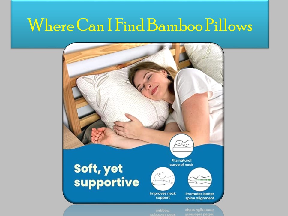 Where Can I Find Bamboo Pillows