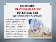 Unlocking Gleevec Potential: The Generic Revolution