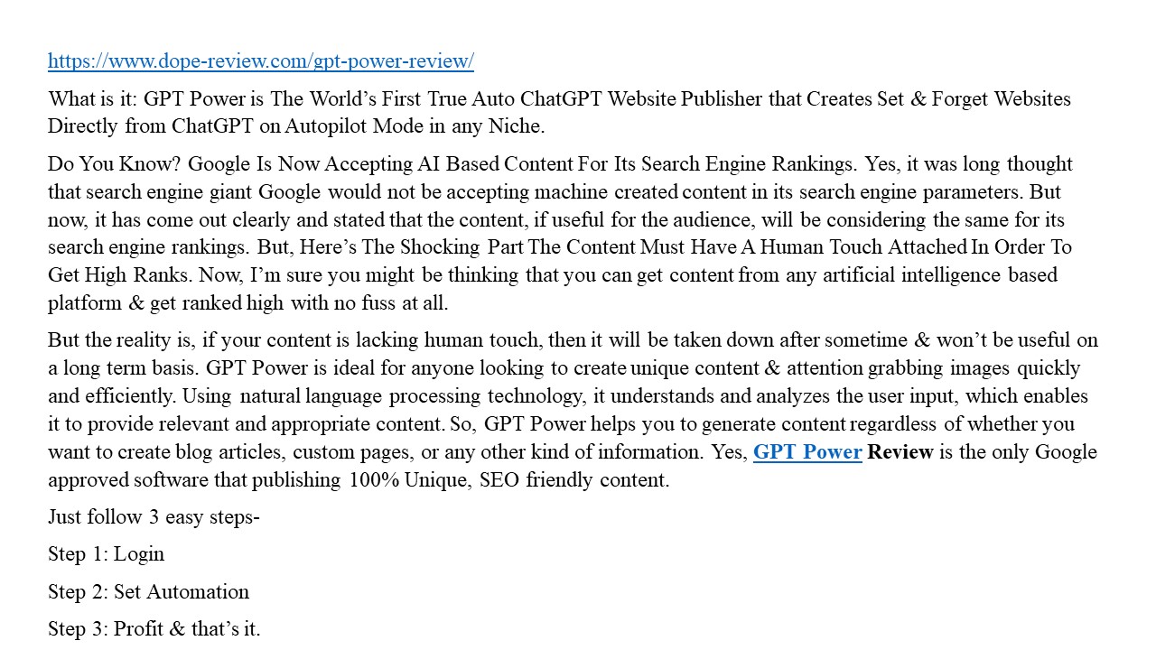 presentation player overlay