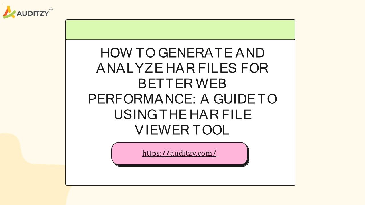 PPT How to Generate and Analyze HAR Files for Better  Performance