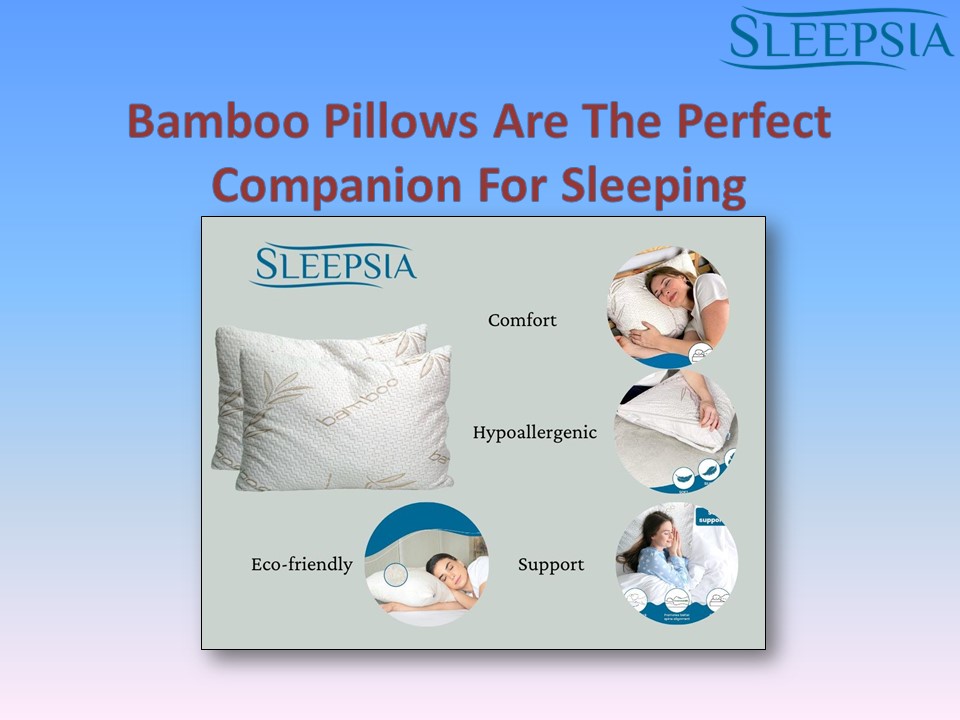 Bamboo Pillows Are The Perfect Companion For Sleeping