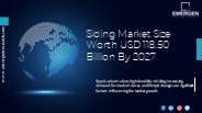 Siding Market Technology, Forecast 2027