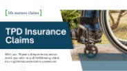 Tpd Insurance Claims
