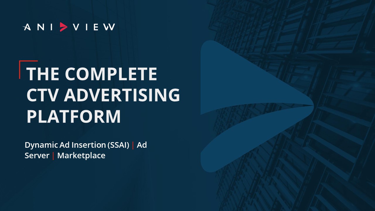 Aniview CTV Advertising