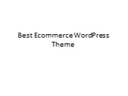 Best Ecommerce WordPress Theme