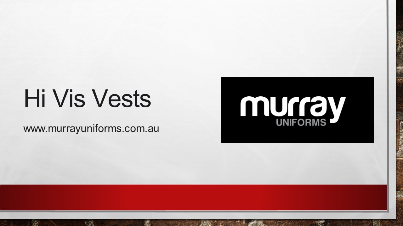 Hi Vis Vests - www.murrayuniforms.com.au