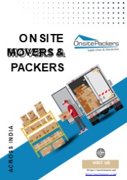 Onsite Movers and Packers Bangalore