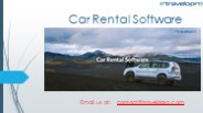 Car Rental Software