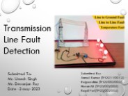 Transmission line fault detection