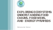 A Comprehensive Guide to Ecosystems, Food Chains, Food Webs, and Energy Pyramids