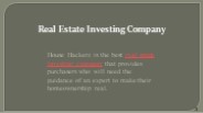 Real Estate Investing Company