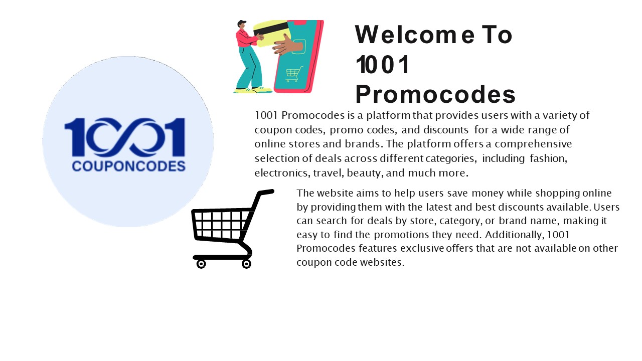 Welcome To 1001 Promocodes