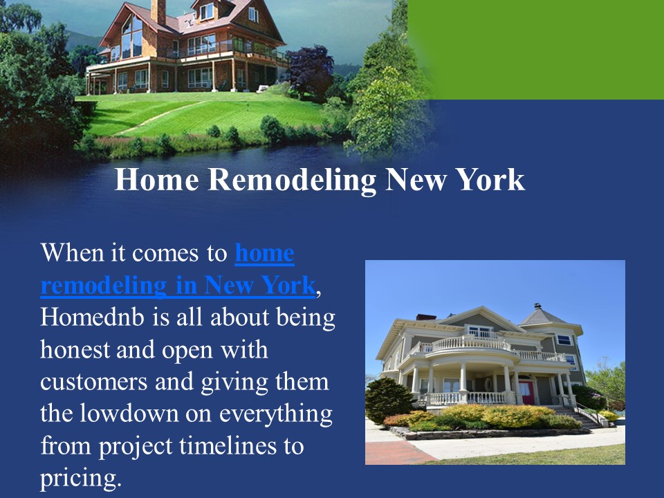 Home Remodeling New York