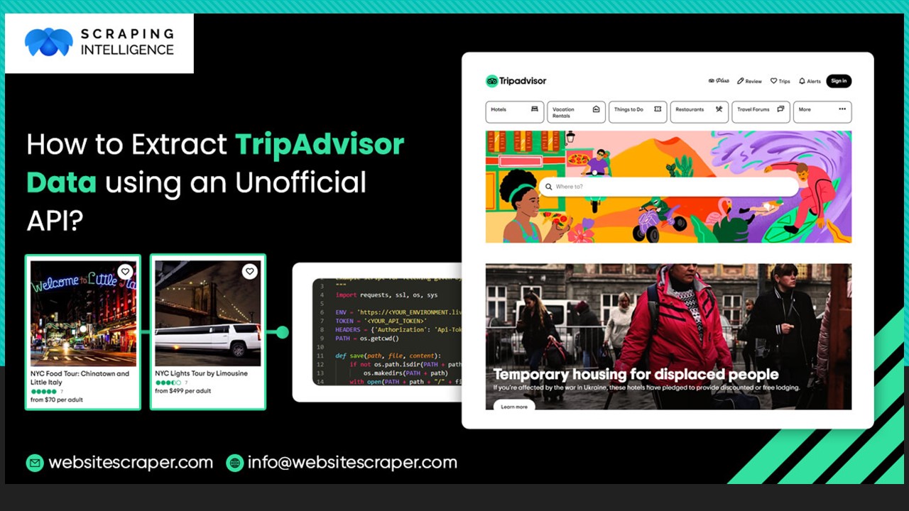 Scrape Travel Data From TripAdvisor- Scraping Intelligence