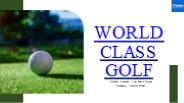 Best Golf Instruction Videos at World Class Golf