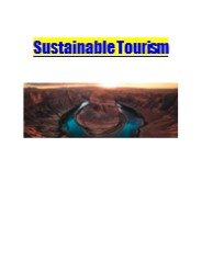 Sustainable Tourism