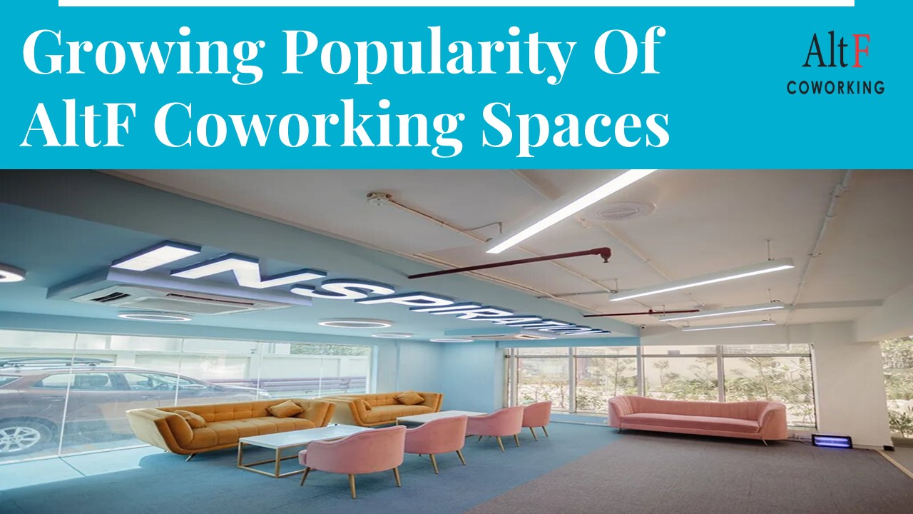 Growing popularity of coworking space in India