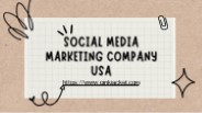 SOCIAL MEDIA MARKETING COMPANY