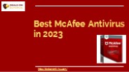 Best McAfee Antivirus in 2023