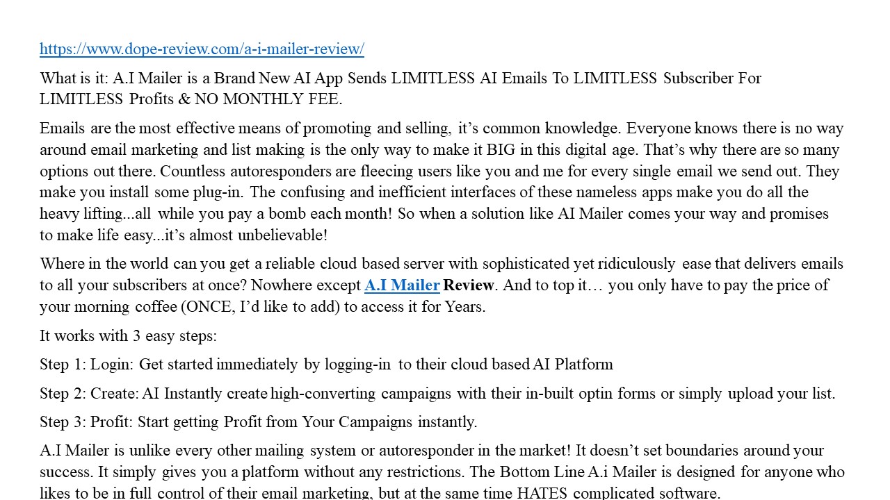 presentation player overlay