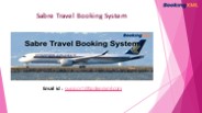 Sabre Travel Booking System