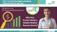 Why Your Practice Needs a Reliable Medical Revenue Service?