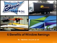 6 Benefits of Window Awnings