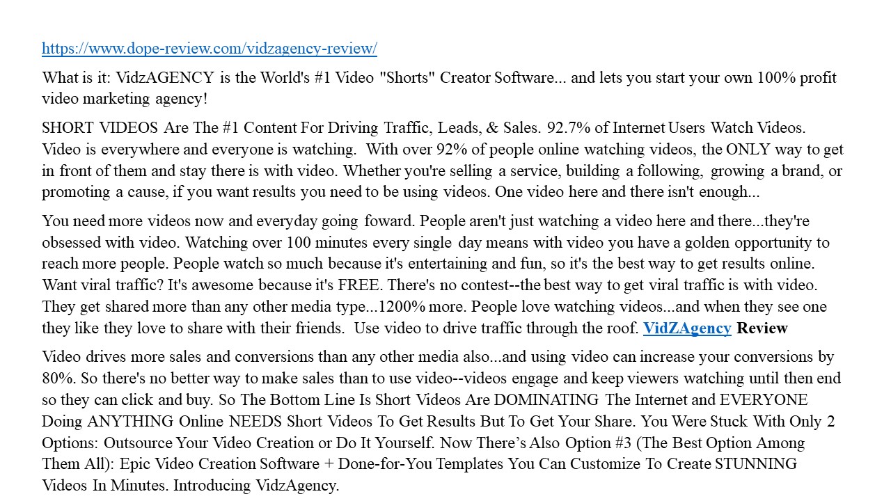 presentation player overlay