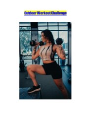 Outdoor Workout Challenge