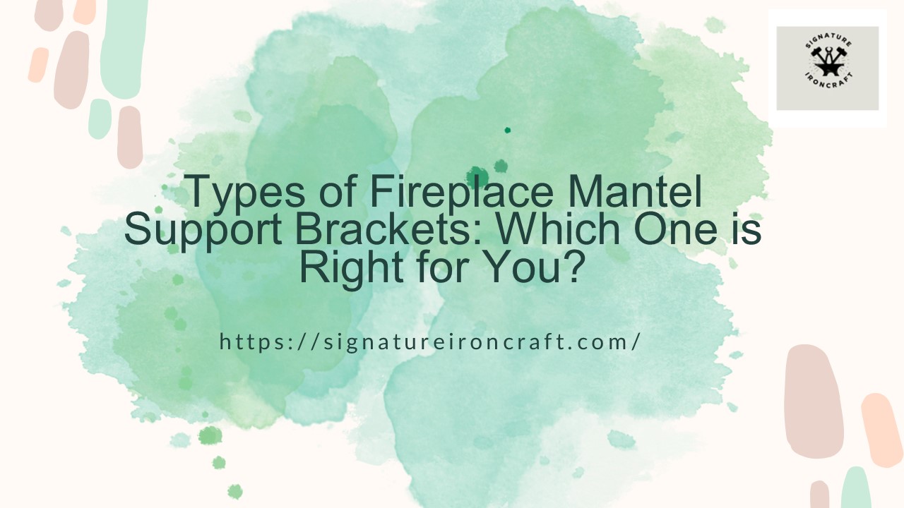 Mantel Support Brackets