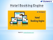 Hotel Booking Engine
