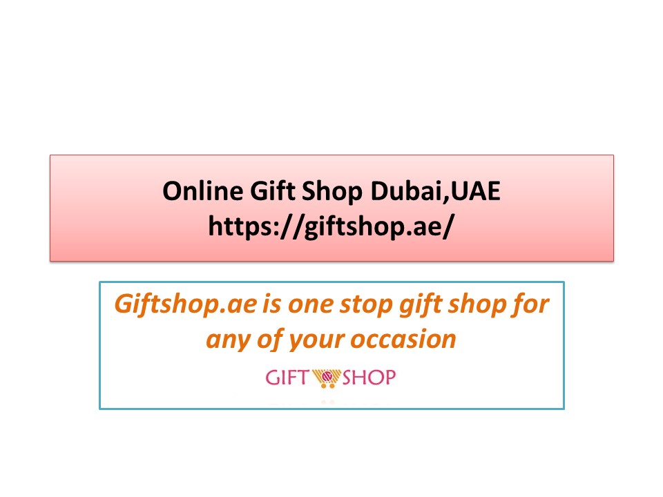 PPT Online Premium Chocolates Gifts Shop in Dubai PowerPoint presentation free to download