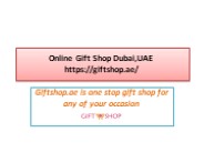 Online Premium Chocolates Gifts Shop in Dubai