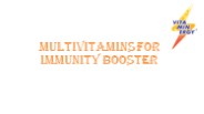 Multivitamins for Immunity Booster