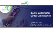 Coding Guidelines for Cardiac Catheterization