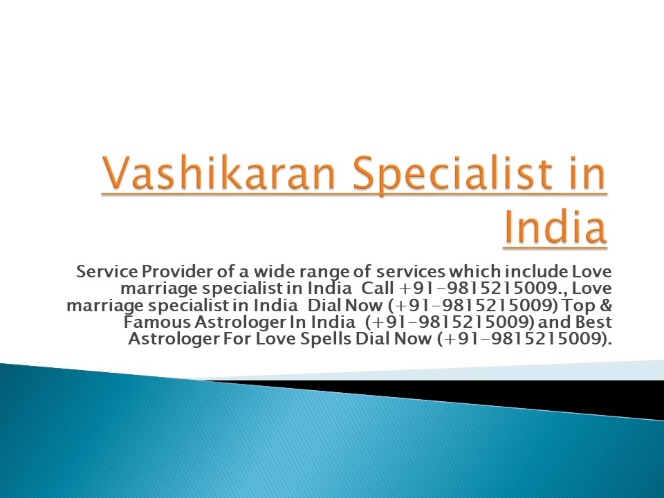 Vashikaran Specialist in India (1)