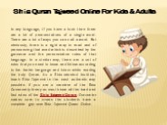 Shia Online Tajweed Course