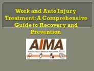 Work and Auto Injury Treatment