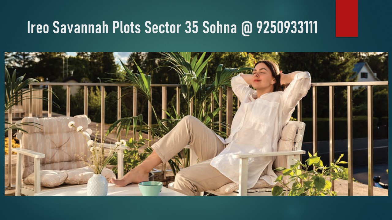 Ireo Savannah DDJAY Plots Sector 35 Sohna Gurgaon