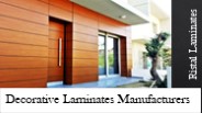Decorative Laminates Manufacturers
