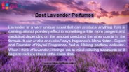 Best Lavender Perfumes