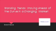 Branding and Marketing