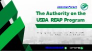 USDA REAP grants