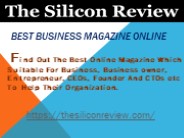 Best Business Review magazine online