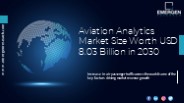 Aviation Analytics Market Demand, Forecast 2028