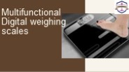 Multifunctional Digital weighing scales